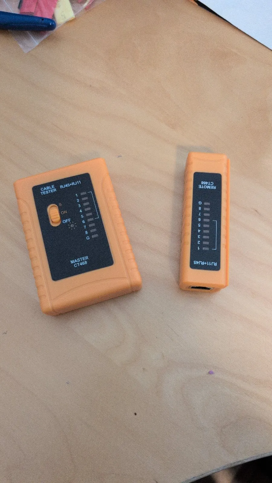Network cable tester