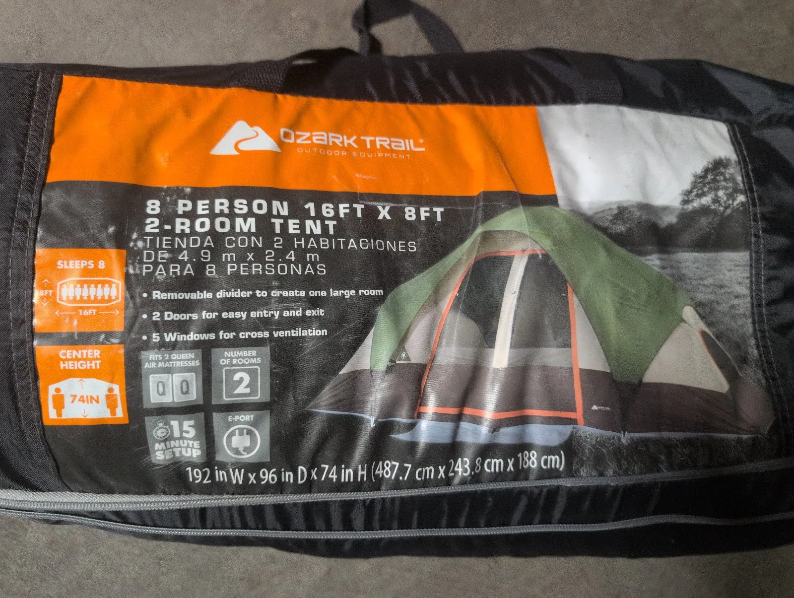 Ozark Trail 8 person tent