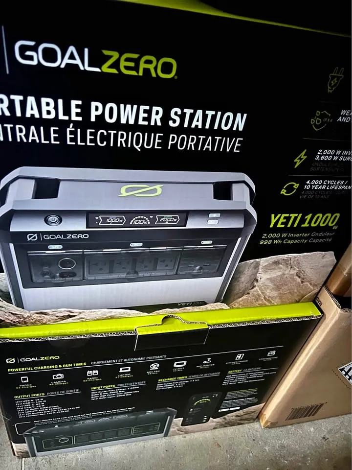 Goal Zero Yeti 1000 Portable Power Station