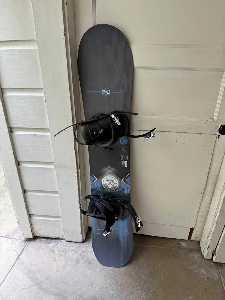 Salomon 147cm Freestyle Snowboard Rossignol Bindings 150 or best offer