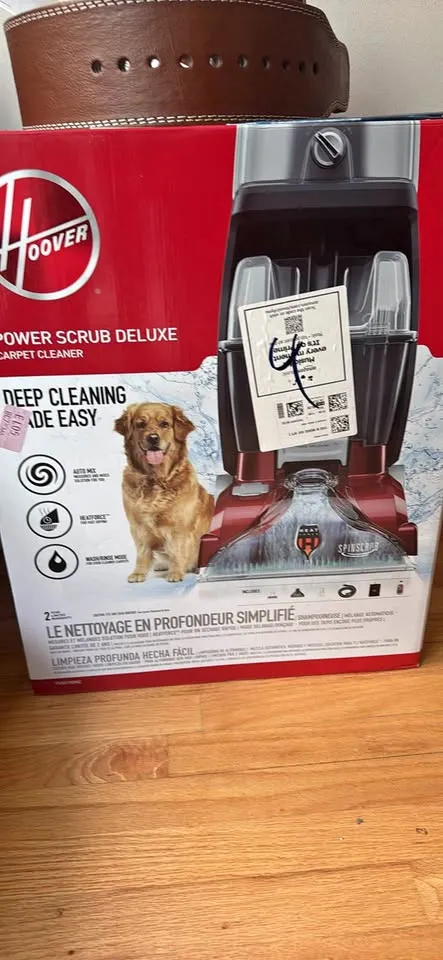 Hoover Power Scrub Deluxe Pet Carpet Cleaner
